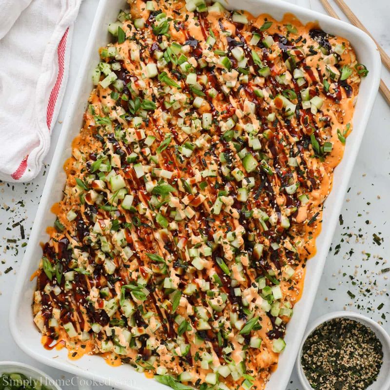 Easy Sushi Bake Recipe