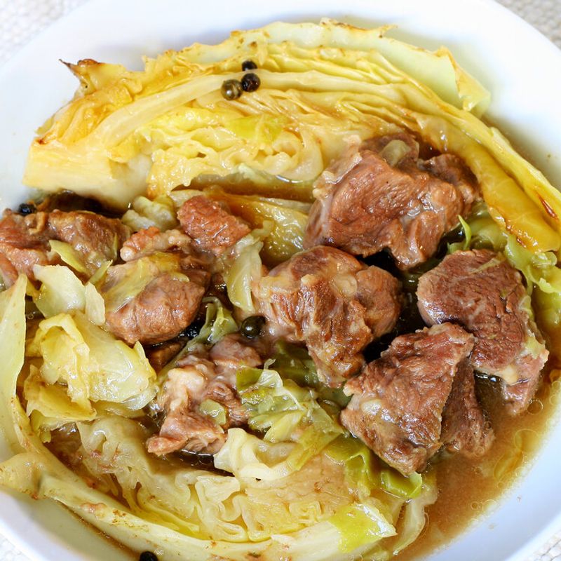Norwegian Fårikål (Mutton Stew)