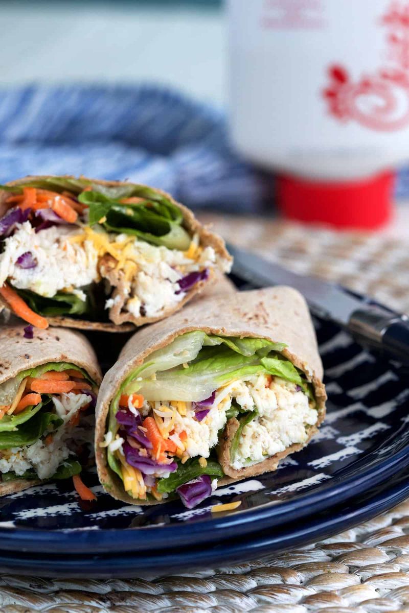 Honey BBQ Nugget Wrap