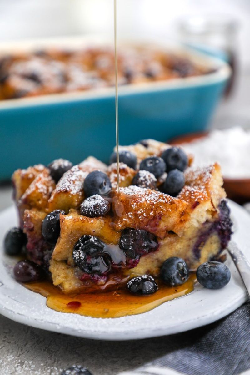 French Toast Casserole With Berries