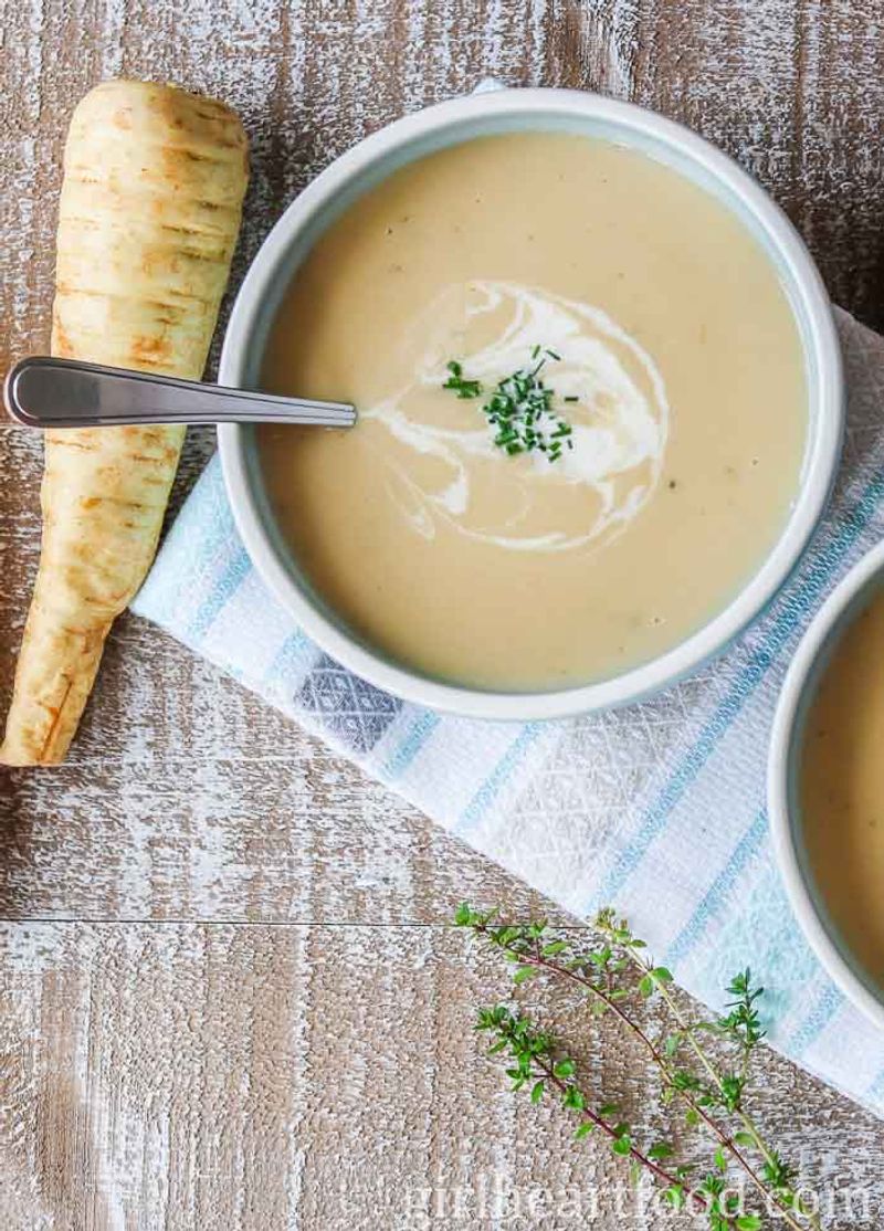 Parsnip And Apple Soup