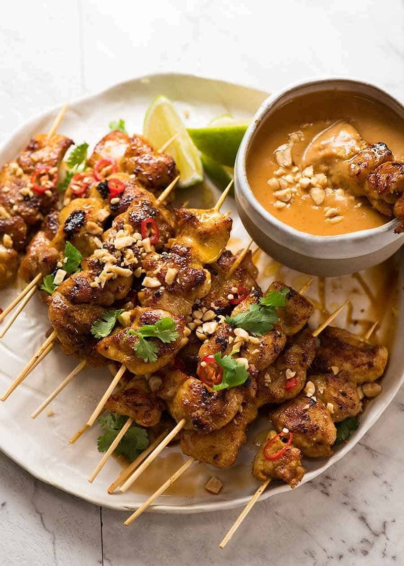 Asian-Inspired Chicken Satay