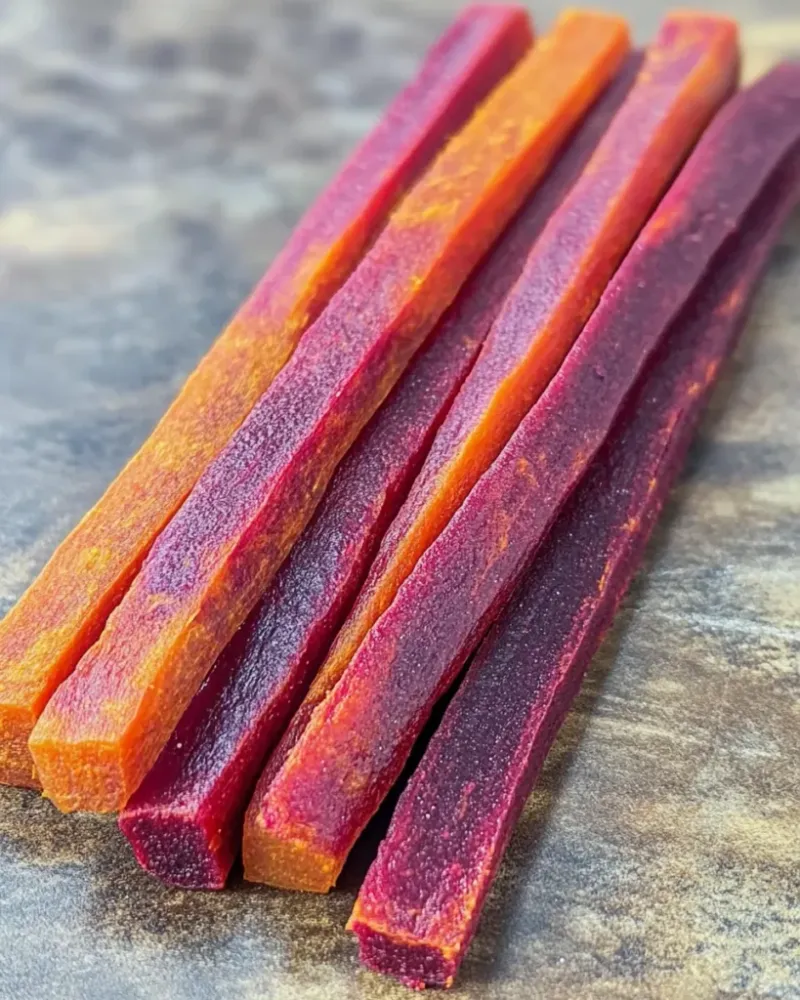 TWIST: Beet Leather Fruit Roll-Ups