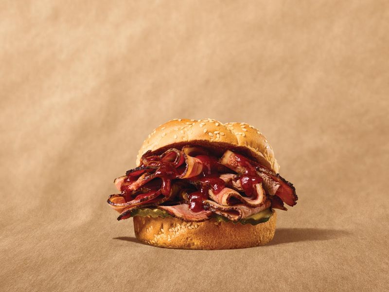Arby's Sweet Heat Brisket Sandwich