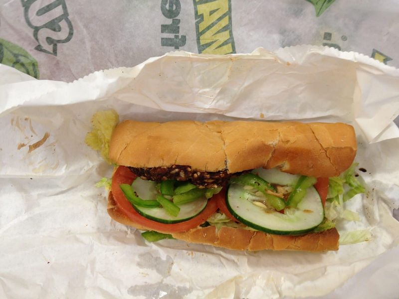 Subway Veggie Delight