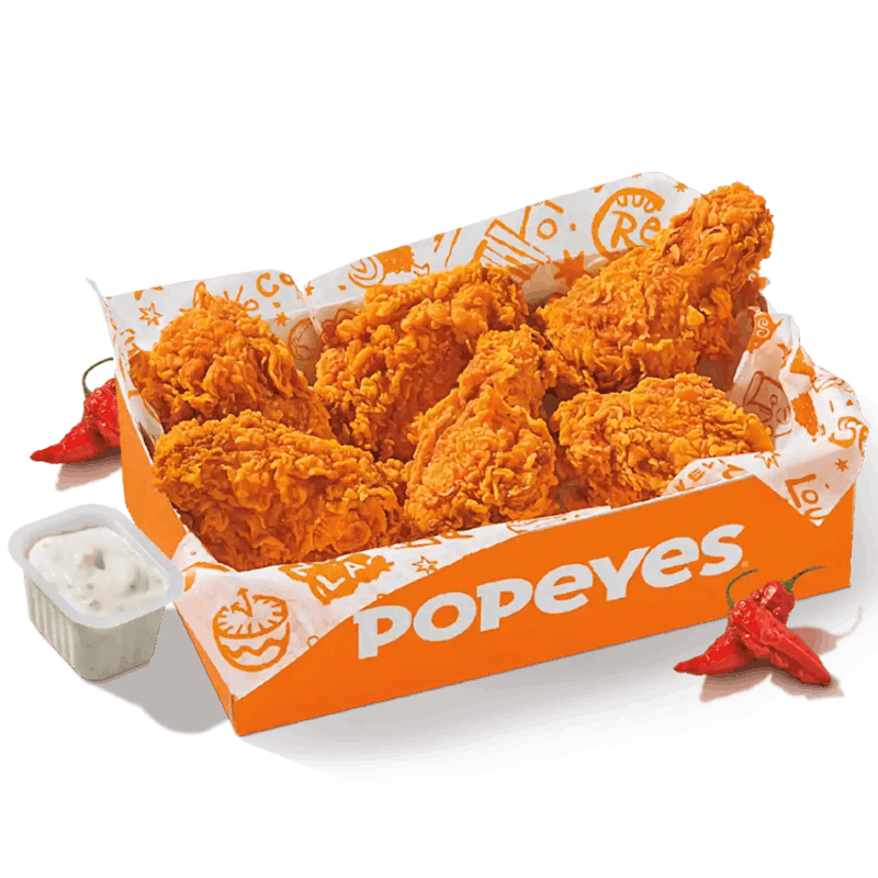 Popeyes Ghost Pepper Wings