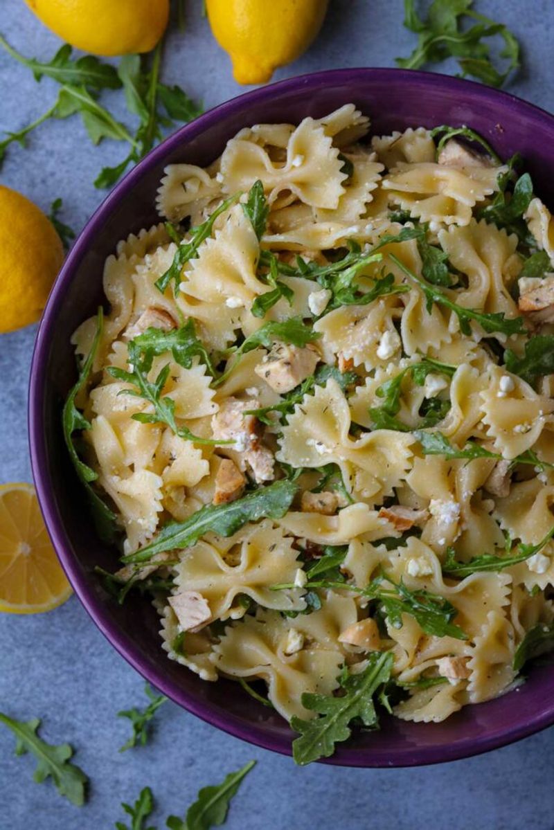 Lemon Herb Farfalle Salad