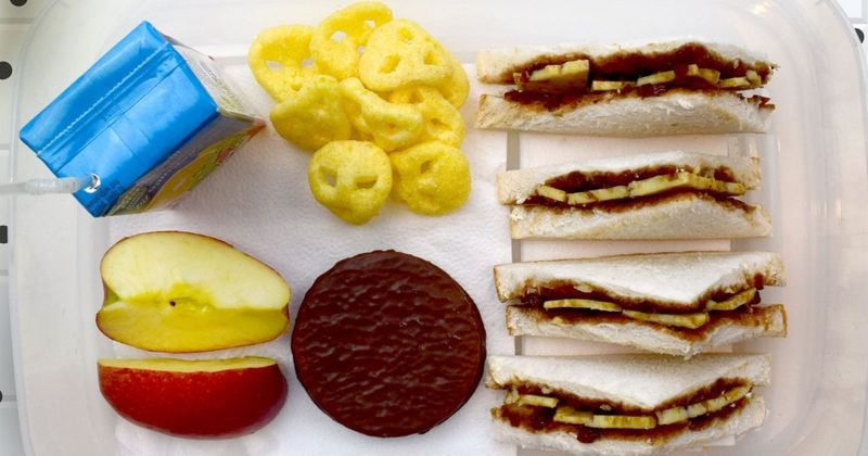 PB&J Sandwich (Cut Into Triangles)