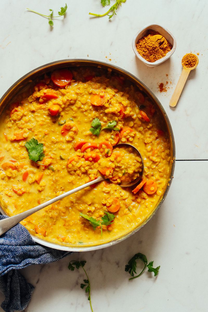 Amber Spiced Lentil Soup