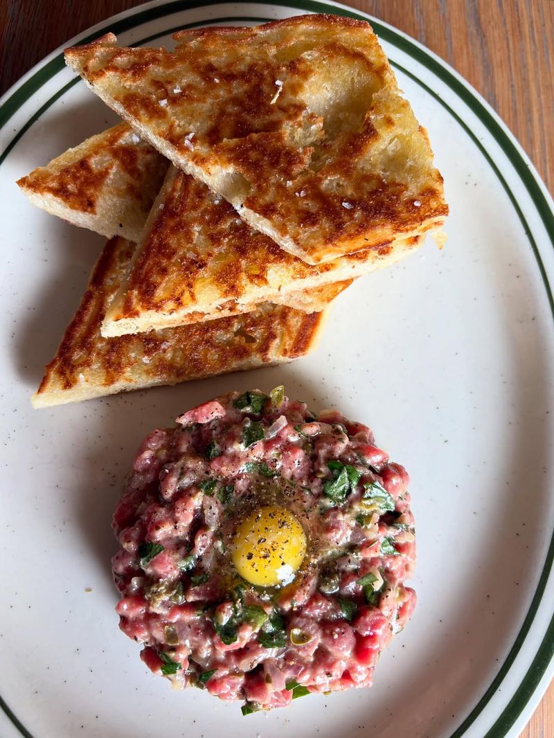 Nested Tartare Eggs