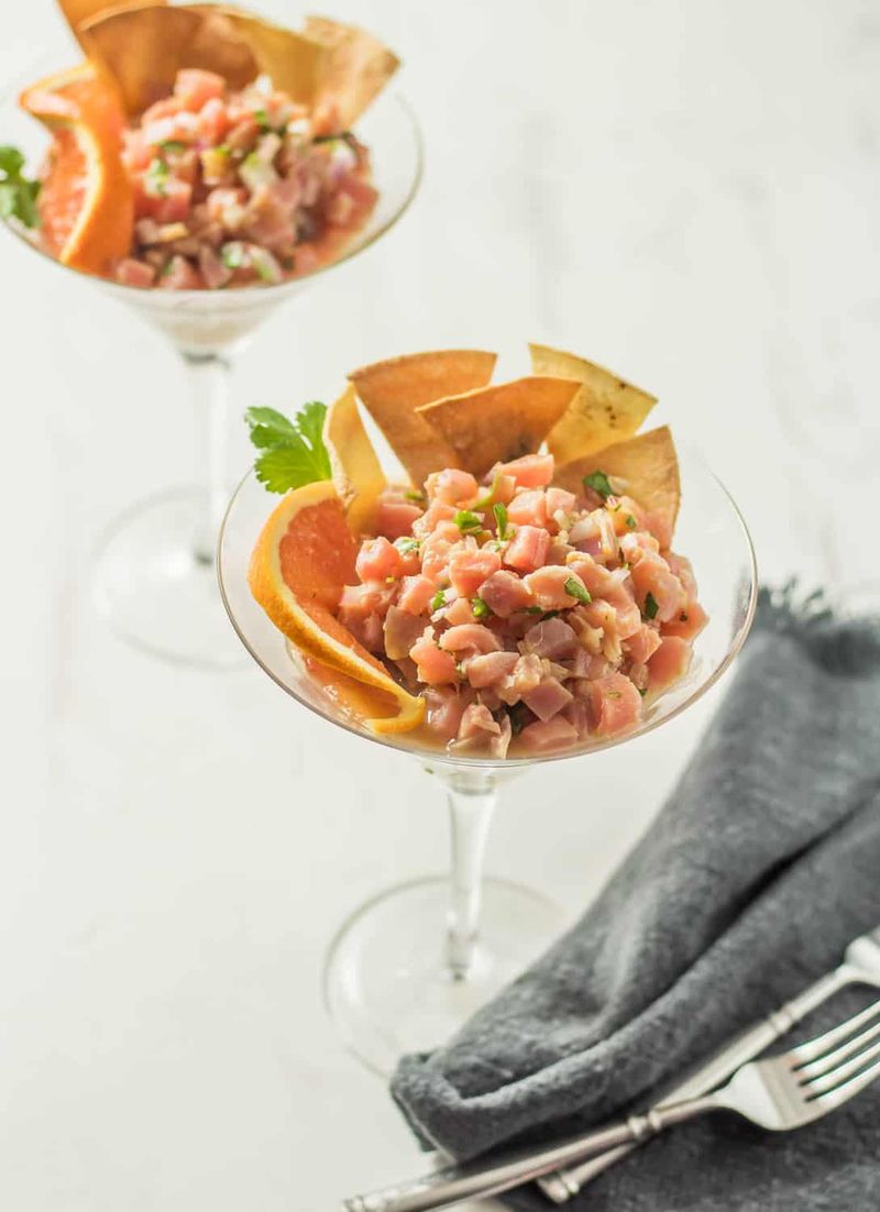Tartare Martinis