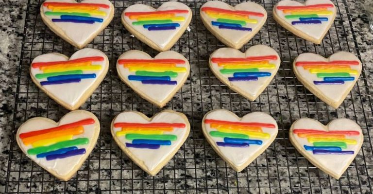 colorful desserts that are perfect for celebrating Pride Month