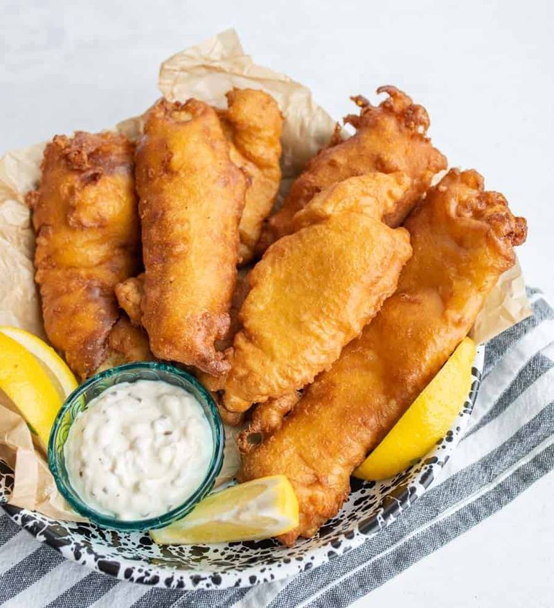 Fish Fillets: 375°F For Crispy Coating