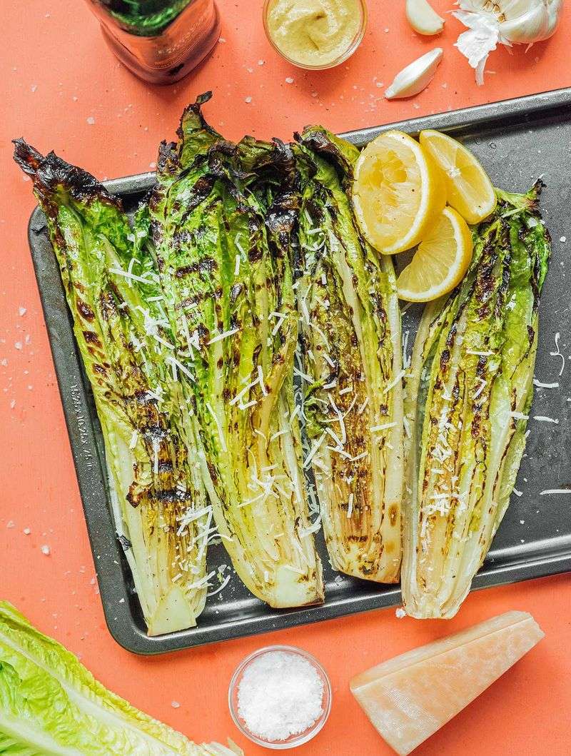 Crispy Romaine Hearts