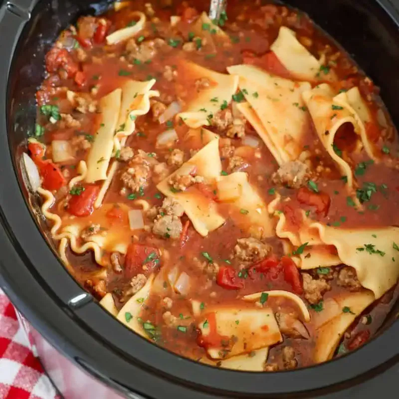 Lasagna Soup