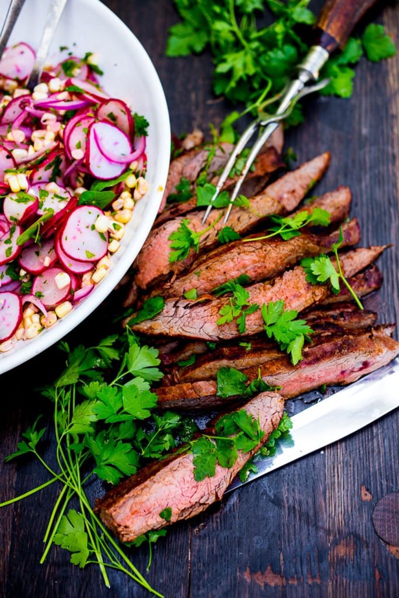 Spice-Rubbed Flank Steak