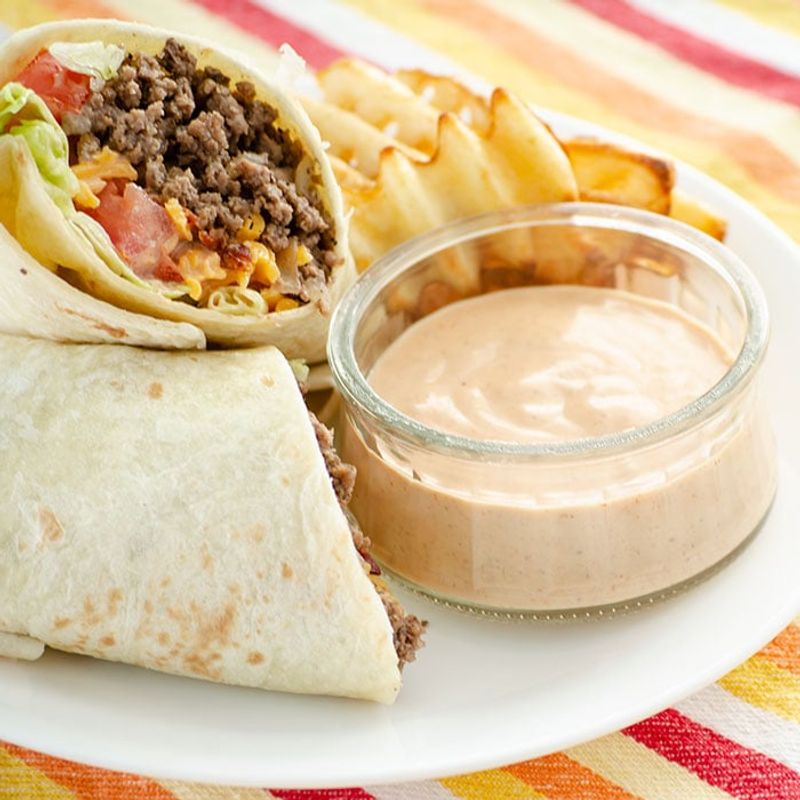 Utah's Fry Sauce Burrito
