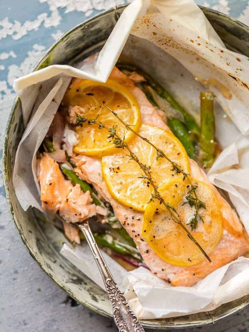 Salmon In Parchment