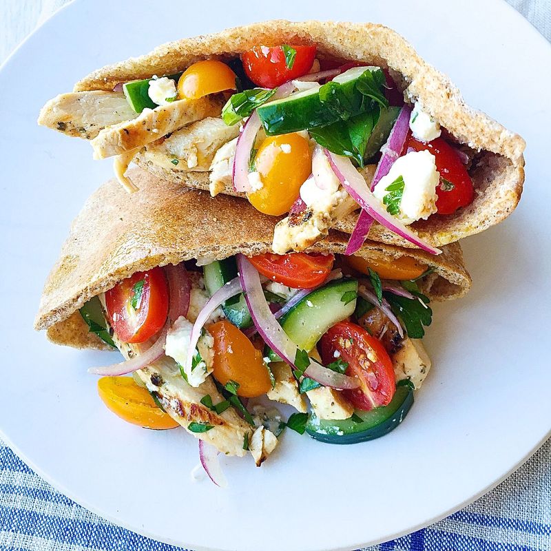 Mediterranean Pita Pockets