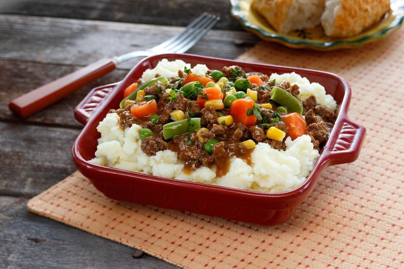 Upside-Down Shepherd's Pie