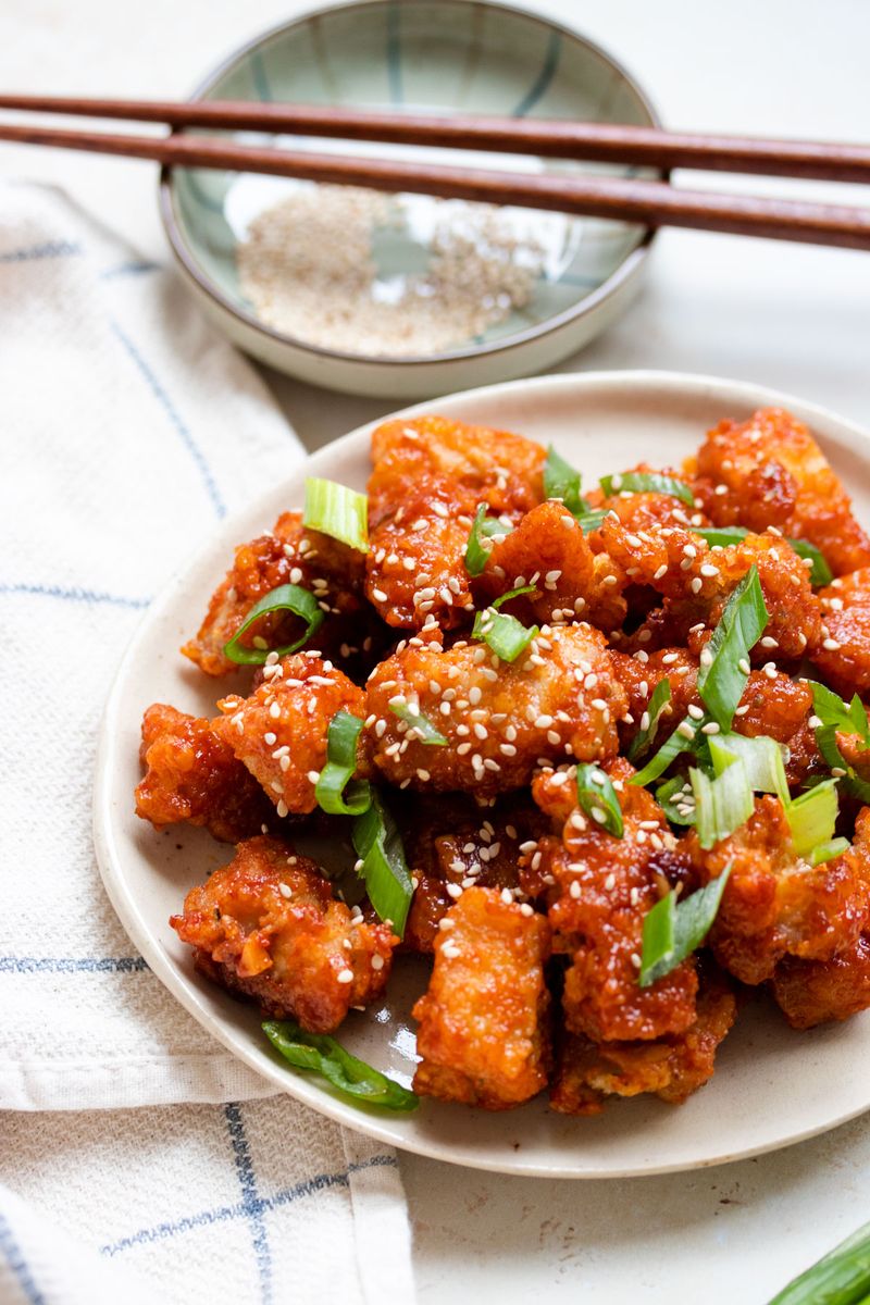 Double-Fried Korean Wings
