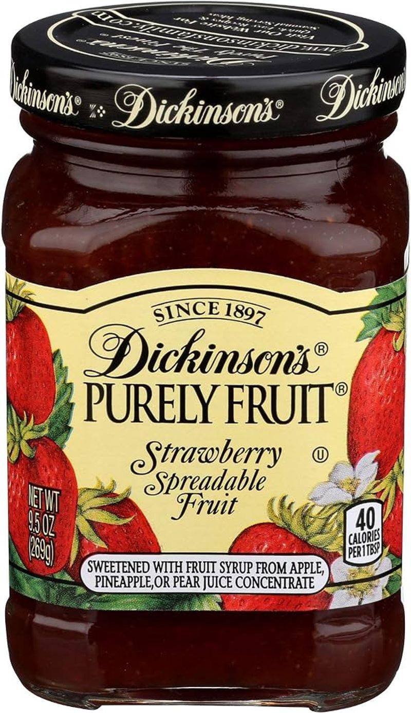 Dickinson’s Simply Fruit Strawberry Spread