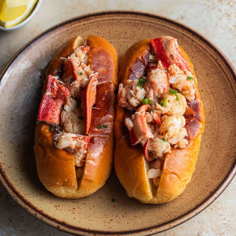 The Connecticut Lobster Roll (Warm)