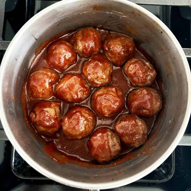 Microwave Meatball Disaster