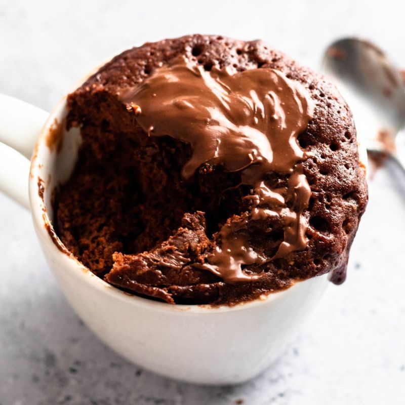 Fluffy Microwave Mug Cake