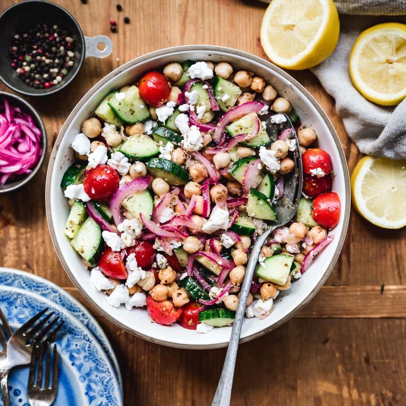 Mediterranean Chickpea Power Bowl