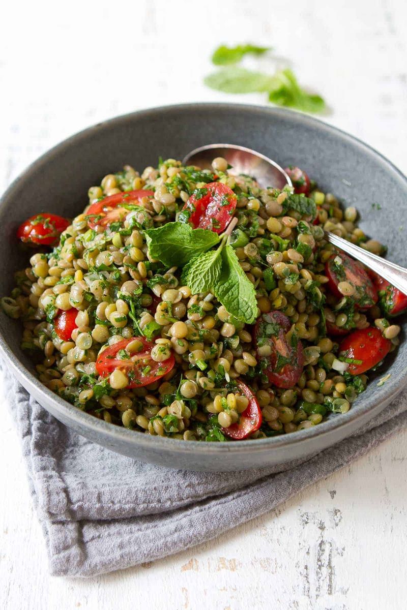 Lentil Tabbouleh Twist