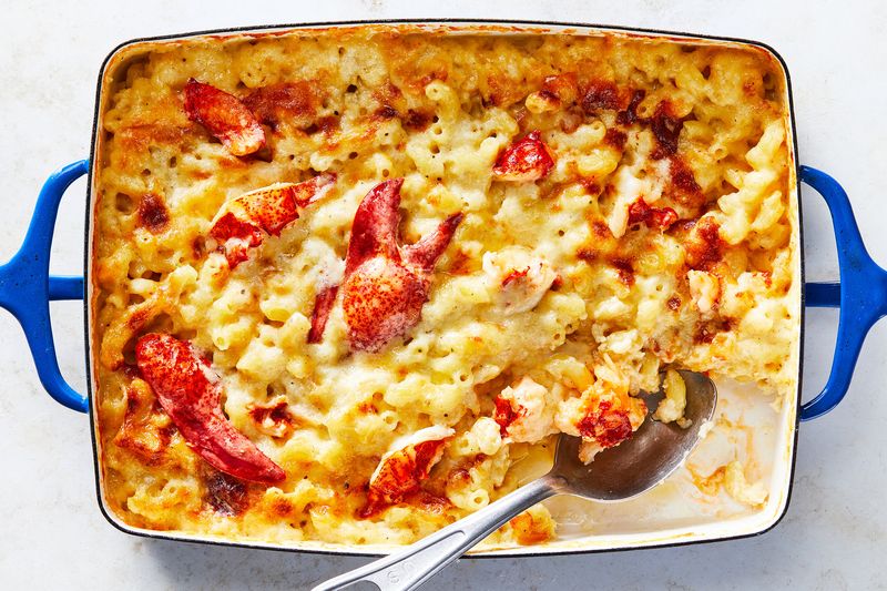 Lobster Mac & Cheese Bake
