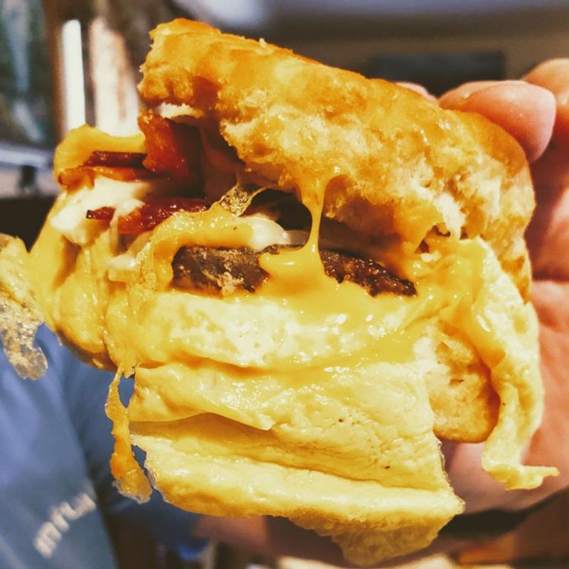 Carl’s Jr. Monster Biscuit