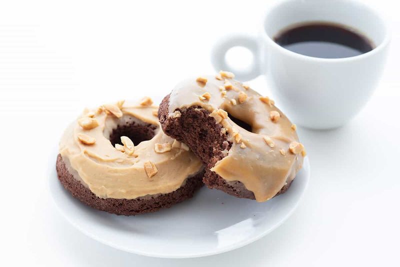 Chocolate Peanut Butter Donuts