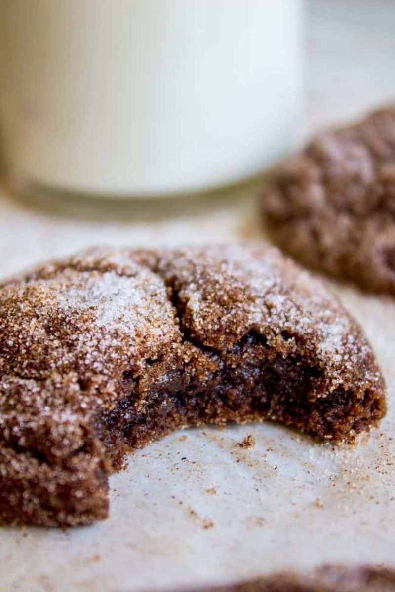 Spicy Mexican Hot Chocolate Cookies