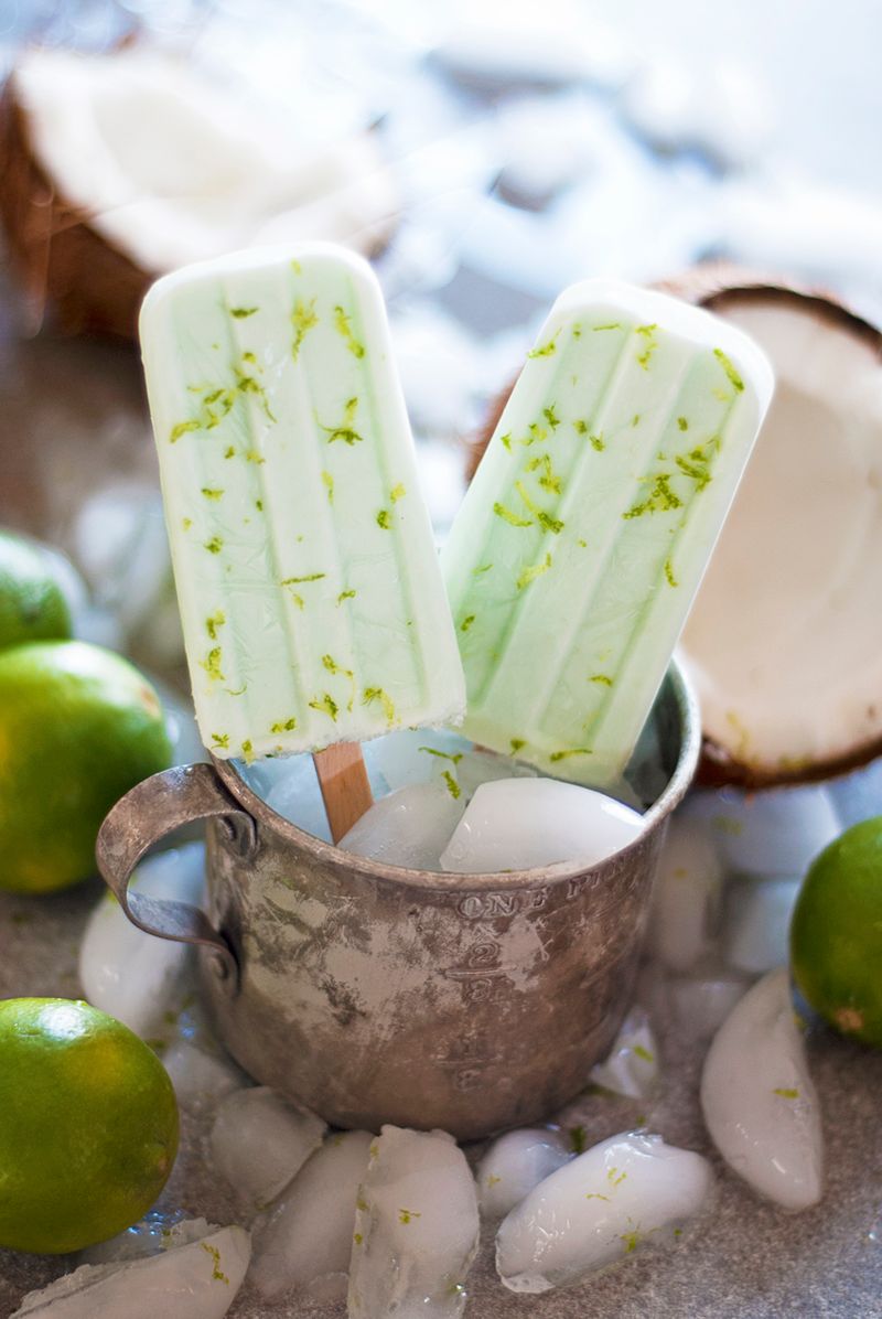 Coconut-Lime Popsicles