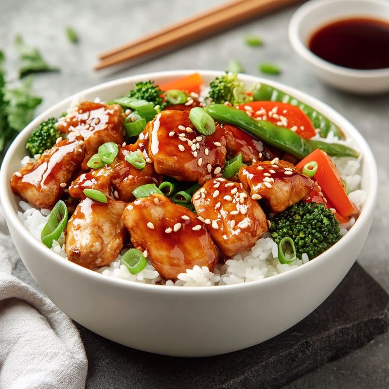 Ten-Minute Teriyaki Bowl