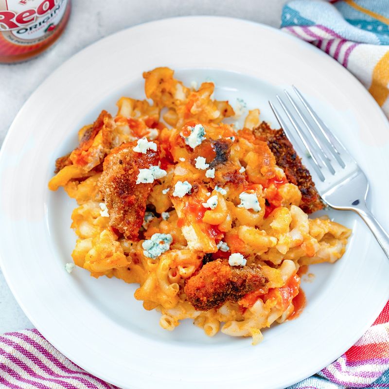 Buffalo Chicken Mac & Cheese