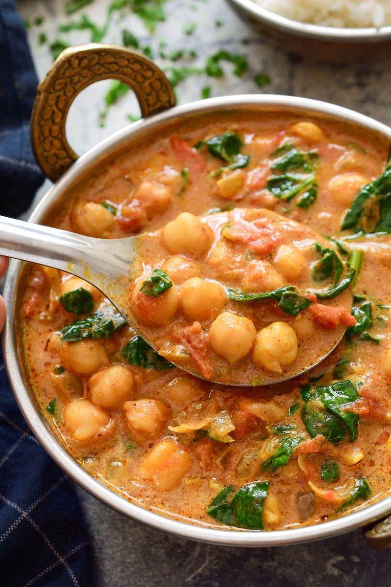 5-Minute Chickpea Curry