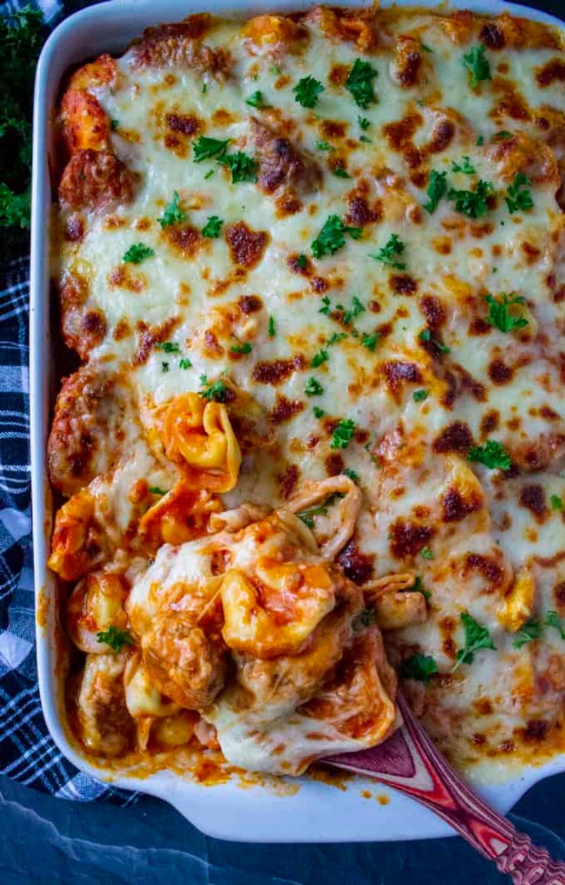 Baked Tortellini Casserole