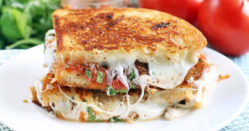 Grilled Cheese With Tomato Jam