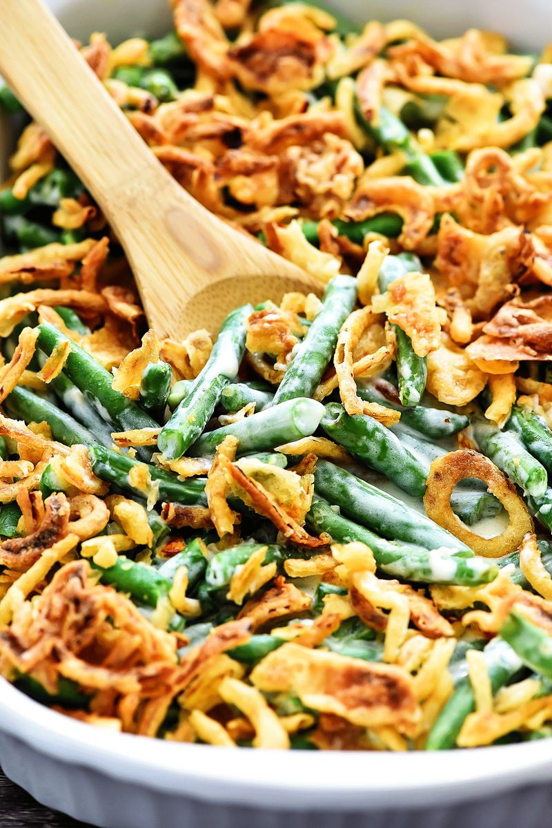 Green Bean Mushroom Medley