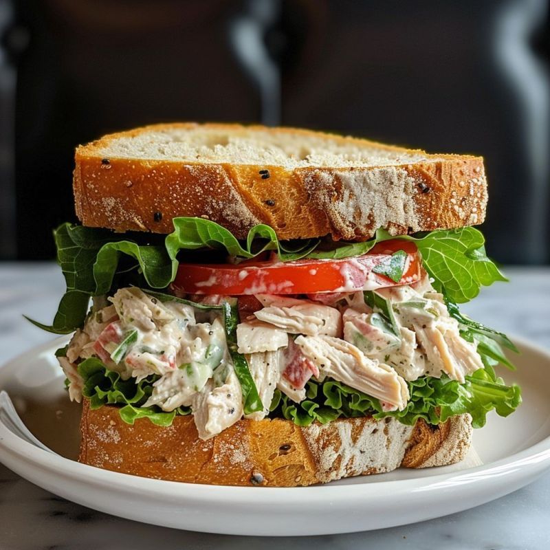 Napa Almond Chicken Salad Sandwich
