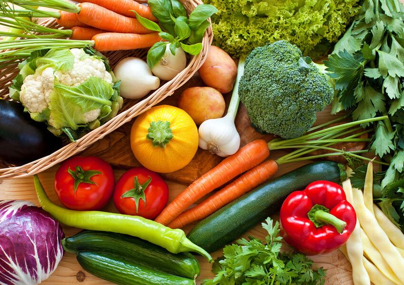 Certain Raw Fruits And Veggies