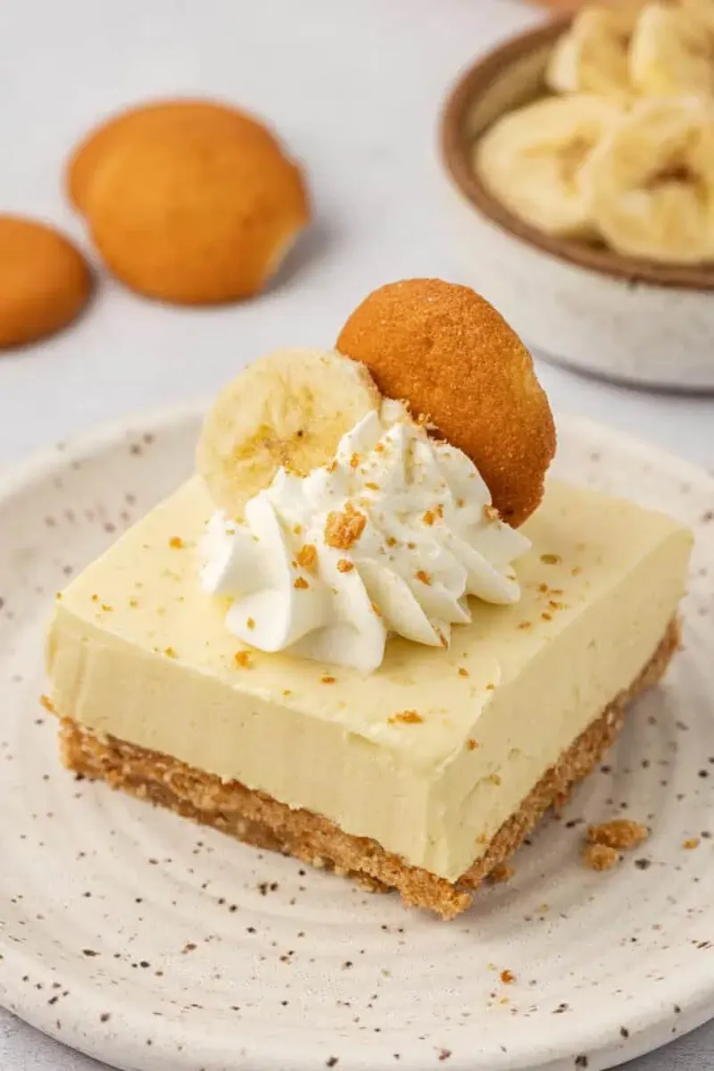 Banana Pudding Squares