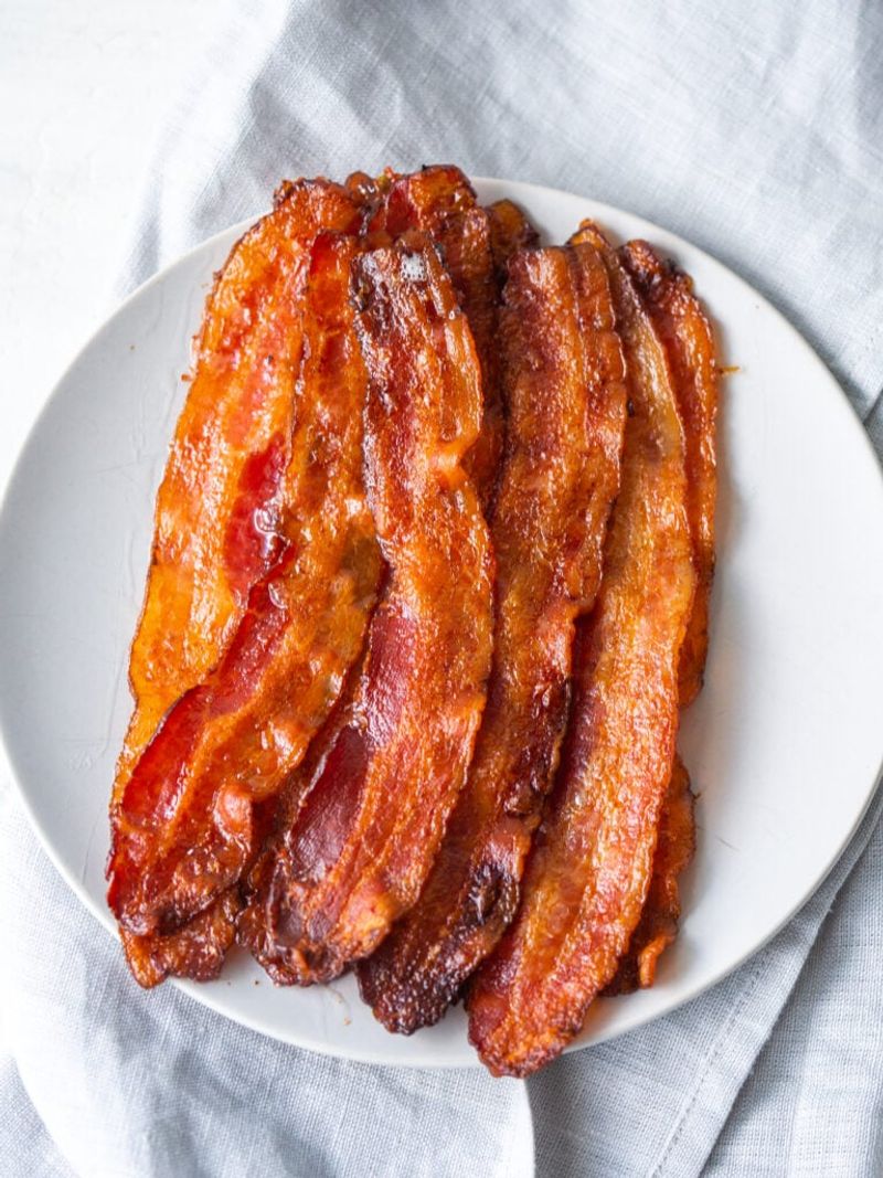 Undercooked Bacon