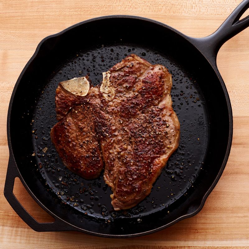 Get A Good Sear In Cast Iron