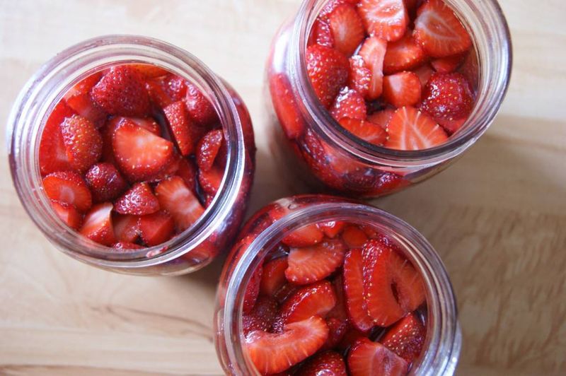 Honey Simple Syrup For Delicate Berries