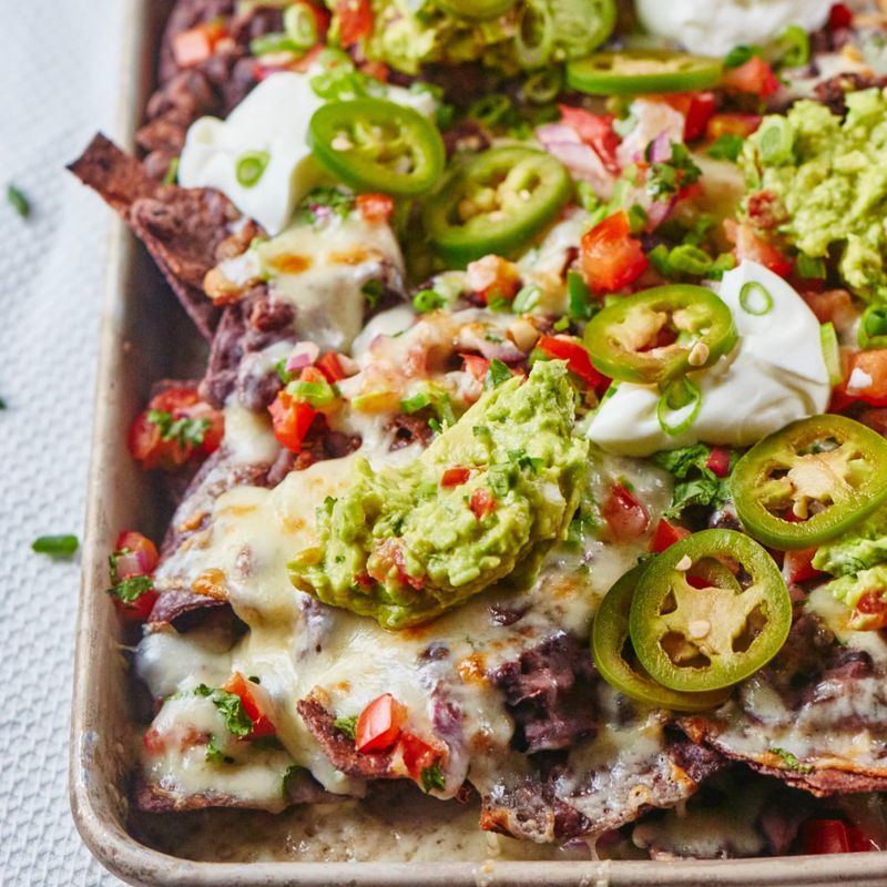 Loaded Veggie Nachos
