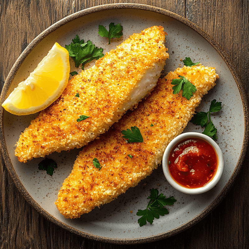 Crispy Air Fryer Fish Fillets
